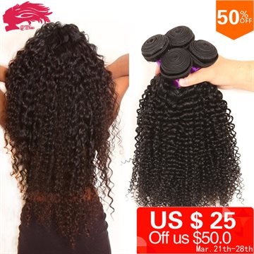 Indian Curly Virgin Hair 4Pcs Curly Weave Human Hair 7A Unprocessed Virgin Hair Cheap Virgin Indian Deep Curly Hair 100g Bundles
