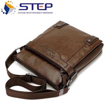 New 2016 New Style Genuine Leather Men Messenger Bags Shoulder Bags BARCA Hannibal Handbags Men Travel Bags M206