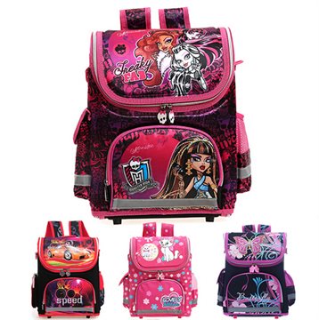 Kids school Backpack monster high butterfly winx EVA FOLDED orthopedic Children School Bags for boys and Girls mochila infantil