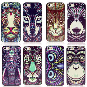 Selling! ! Stylish design painting animals phone cover for Apple iPhone 5 5s case