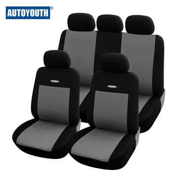 High Quality Car Seat Covers Universal Fit Polyester 3MM Composite Sponge Car Styling lada car covers seat cover accessories