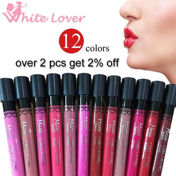 1pcs High Quality Moisture Matte Color Waterproof Lipstick Long Lasting Nude lip stick lipgloss red color vitality cerise #21010