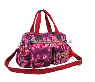 New Arrival !Hot selling Ms. nylon bag Fashion casual handbag monkey waterproof messenger bag Shoulder bag large capacity KIP