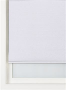 HEMA Rolgordijn Uni Verduisterend Gekleurde Achterzijde Wit (wit)