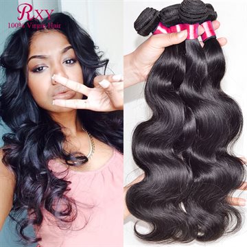 6A Indian Virgin Hair Body Wave 4 Bundles Unprocessed Virgin Indian Hair Body Wave Rosa Hair Products Cheap Human Hair Bundles