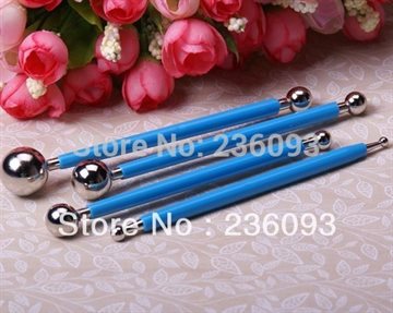 Christmas New 4PCS Flower Modelling Tools Cake Decorating Tools Cake Mould