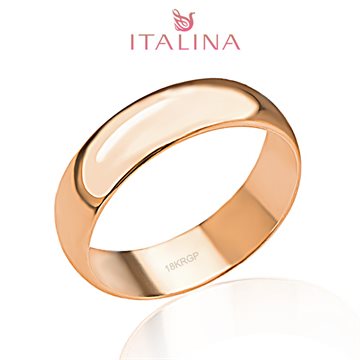 2015 New Italina brand 3 - 12.5 full size 18K rose Gold plated jewelry Children Anel Masculino Men & Women engagement rings