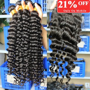Brazilian Deep Wave With Closure Brazilian Virgin Hair With Closure Deep Curly Brazilian Human Hair Weave Bundles With Closure