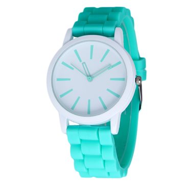 New Fashion Designer Geneva Ladies sports brand silicone watch jelly watch 17 colors quartz watch for women relojes mujer