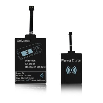 Qi Universal Wireless Charger Receiver Charging Adapter Receptor Receiver Pad Coil For THL OnePlus Honor Micro USB mobile