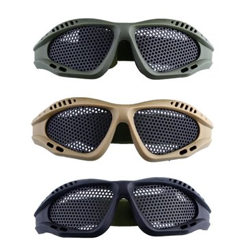 Hot Sale Tactical Outdoor Eye Protective Safety Goggles With Mesh Sport Airsoft Glasses