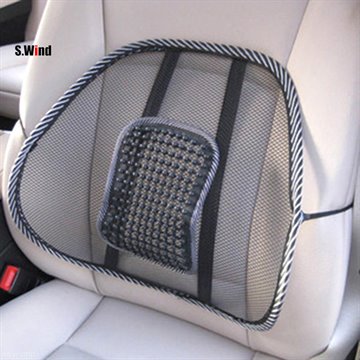 Mesh Lumbar Back Brace Support Office Home Car Seat Chair Cushion Cool Free Shipping