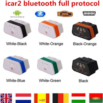 Vgate iCar2 Bluetooth OBD Scanner iCar 2 ELM327 Bluetooth Diagnostic Interface Code Scanner