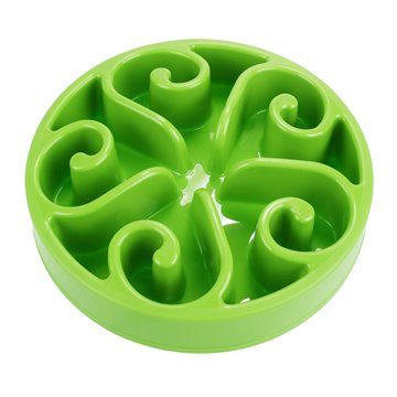 Homdox Pet Fun Feeder Pet Dog Cat Food Slow Feeder Puppy Anti Choke Bowl us6