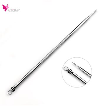 Professional Antibacterial 3pcs black Head Pimples Acne Needle Tool Face Care Blackhead Comedone Acne Blemish Extractor Remover