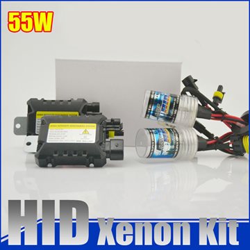 xenon hid conversion kit 55W H1 H3 H7 H8 H10 H11 H9 H11 H13 9005 9006 9007 lamp with silm ballast blocks for car headlight