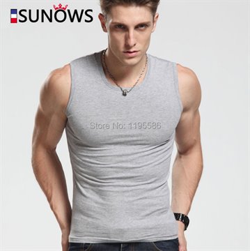 Mens Tank Tops Fashion 100% Cotton Brand Sport Sleeveless Undershirts For Male Bodybuilding Tank Tops White Casual Summer Vest