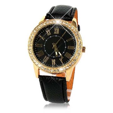 Fabulous new Fashion watch Women watches Ladies gils Crystal Quartz Watch Dress Round Analog watches Vogue business Wristwatch