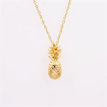 New fashion jewelry chain link pineapple pendant necklace for women girl nice gift N1724