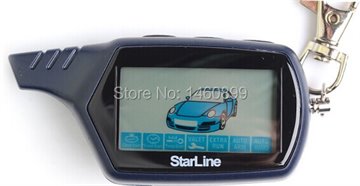 2016 Starline B9 LCD Remote Controller Keychain Key Chain Fob for Vehicle Security Two way car alarm system Starline Twage B9