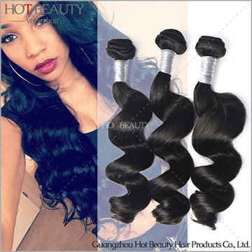 Hot Beauty Hair Queen Weave Rosa Beauty Peruvian Virgin Hair Loose Wave ms lula 3pcs lot crochet hair extension human hair weave