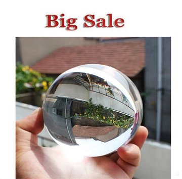 1pcs Christmas hot selling new arrival promotional Asia clear quartz crystal ball ball home decoration 30 mm 40 mm 50 mm