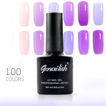 Electronica 100 Colors Gel Nail Polish UV Gel Nail Polish Long-lasting Soak-off LED UV Gel Color Hot Nail Gel 10ml/Pcs Nail Art Tools-NG3