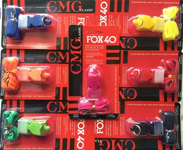 FOX40 whistle seedless plastic whistle / FOX80 professional soccer referee whistle basketball referee whistle dolphin apito