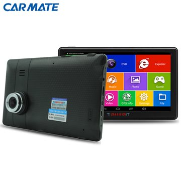 New 7 inch Car GPS Navigation Android 4.4 DVR Camera Bluetooth MT8127 Quad-core truck gps navigator Navitel/Europe map sat nav