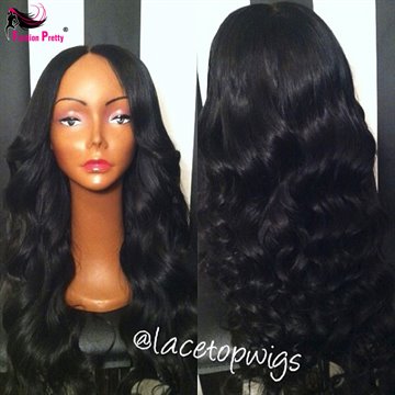 100% Brazilian full lace wig body wave Virgin Human Hair wavy Full lace wig/Glueless Lace Front Wigs Baby Hair in Stock !!!