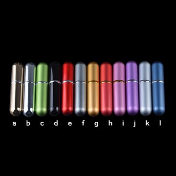 Hot Selling(2 Pieces/lot) 5ml Refillable Portable Mini perfume bottle &Traveler Aluminum Spray Atomizer Empty Parfum bottle