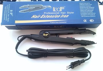 Loof Hair Extension Iron Keratin Bonding Tools Fusion Heat Connector Wand
