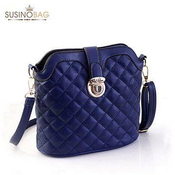 2015 New Plaid Chains Women Messenger Bags Five Colors Practical Women Bag Small Pu Women Shoulder Bag Crossbody Bags Clutch