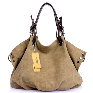 HOT! New High Quality Women Handbags Women Tote Women Clutch Bolsas Femininas Ladies Shoulder Rivet Canvas Bags Womens Bag