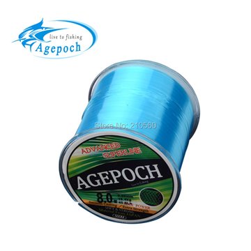 Agepoch 500 m Japan NT30 Material Leader Lead Nylon Monofilament Fishing Line Rope The Peche Cord Wire Peche Carp Winter Thread