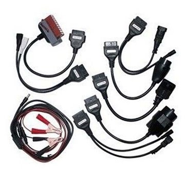 Newest 8 pcs CDP Pro cable OBD OBDII OBD II OBD2 OBD 2 Scanner Scan Diagnostic tool tools Connector For DELPHI DS150E
