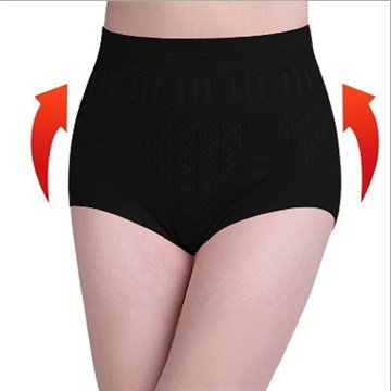 Free Shipping 2015 Women Brief Girdle Body Shaper Pure Cutton Slim Tummy Knickers Abdomen Pants Underwear