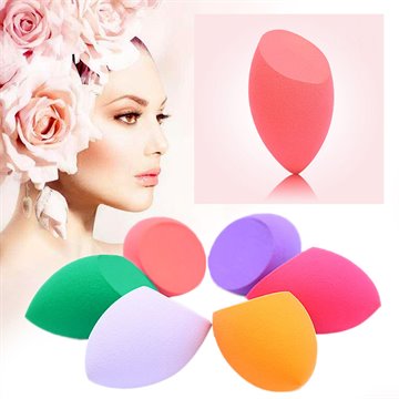 Beauty Makeup Sponge Shaped Water Droplets Powder Puff With Latexand and Non-latex G#J6