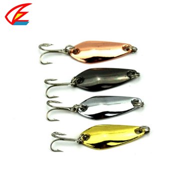 1x3.5cm 3.7g Mini Metal Spoon Jig Lure Spinner Hard Bait Isca Artificial Lures with Hook Sea River Fishing Tackle SP017