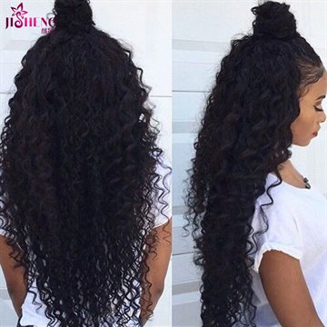Aliexpress Brazilian Spanish Wave Virgin Hair 3pcs Tissage Bresilienne Curly Weave Human Hair Wet and Wavy Virgin Brazilian Hair