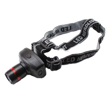 3W 500 Lumens LED Headlamp Flashlight Zoomable Headlight Lamp Light Outdoor Head LED Light Cap Headlamp