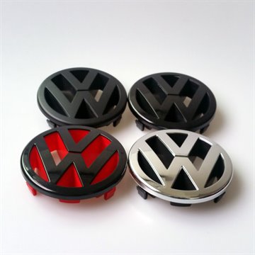 Car Styling Volkswagen Parts VW Golf 5 MK5 Front Grille Badge LOGO Matt Black / Glossy Red Black Color Emblem for MK5 1TO853601A