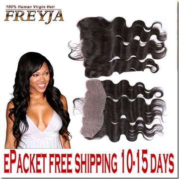 Brazilian Virgin Hair Lace Frontal,13x4 Body Wave Lace Frontal Closure,Ear To Ear Full Lace Frontal and Closures With Baby Hair