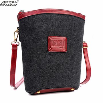 Women Canvas Bags 2015New Patchwork Crossbody Bag Designer Handbags High Quality Shoulder Bag female Hot Ladies Handbag