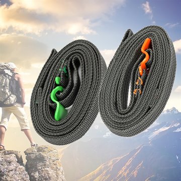 Durable Quick Release Luggage Strap with Stainless Steel Hook Outdoor Tool
