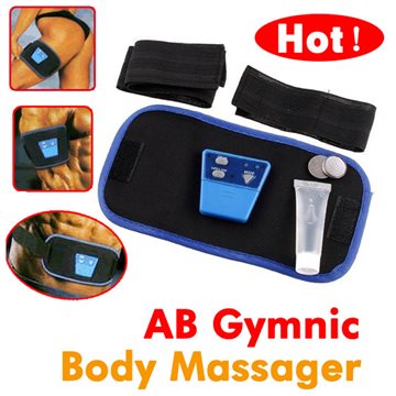 Slimming Body Muscle Massage belt AB Gymnic Electronic leg Waist Massager Arm Belt