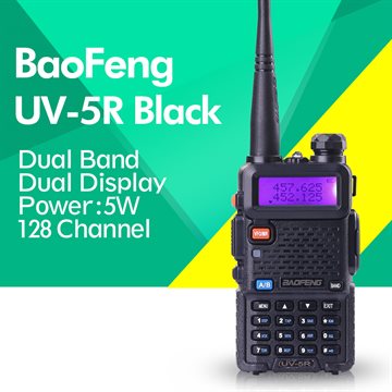 BAOFENG UV-5R Walkie Talkie Dual Band Radio 136-174Mhz & 400-520Mhz Baofeng UV5R handheld Two Way Radio