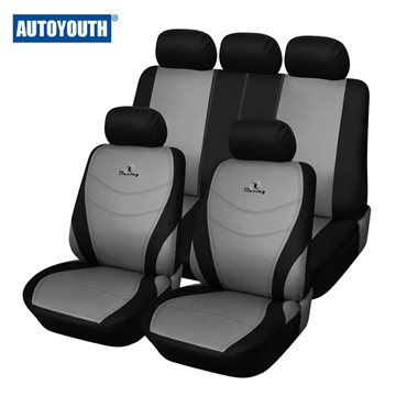AUTOYOUTH Racing Embroidery Car Seat Cover Universal Fit Most Auto Seat Interior Accessories Seat Covers 3 Colour Car Styling