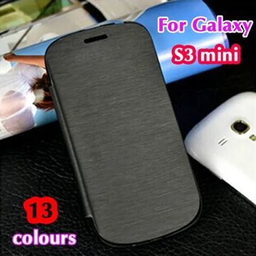 Slim Shell Original Bag Battery Housing Leather Case Flip Back Cover Sleeve Holster For Samsung Galaxy S3 Mini S3mini I8190