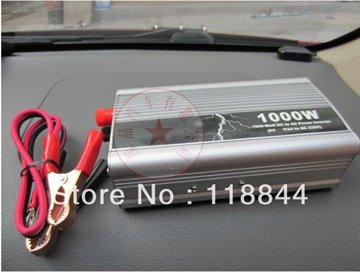 Car inverter 1000W DC 12 v to AC 220 v vehicle power supply switch on-board charger car inverter Free shipping